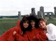 Karen Hunt at Stonehenge, 1988