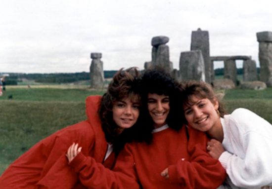 Karen Hunt at Stonehenge, 1988 Karen Hunt at Stonehenge, 1988