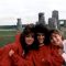 Karen Hunt at Stonehenge, 1988